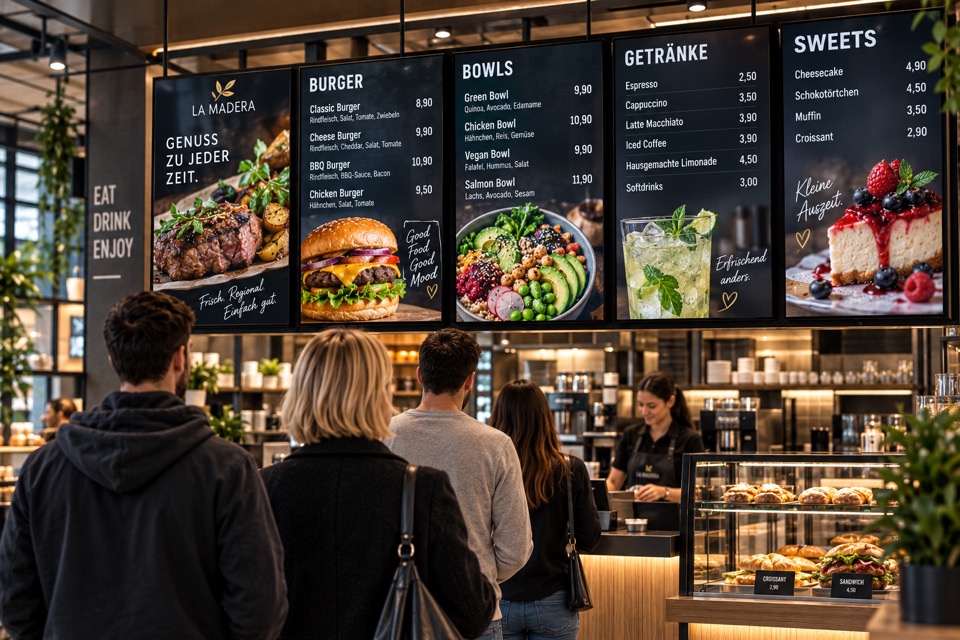 Digital Menu Boards