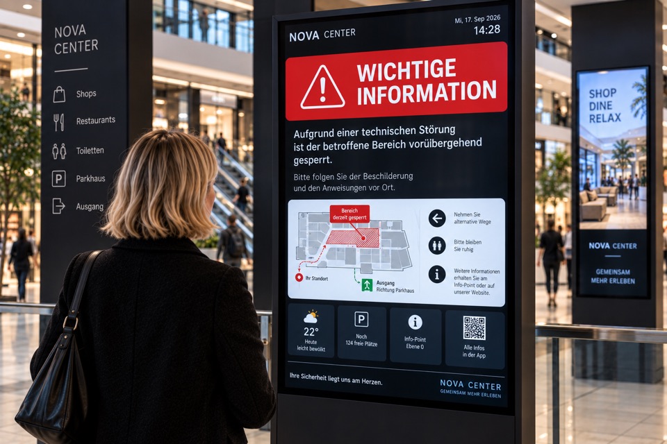 Emergency / Info Screens