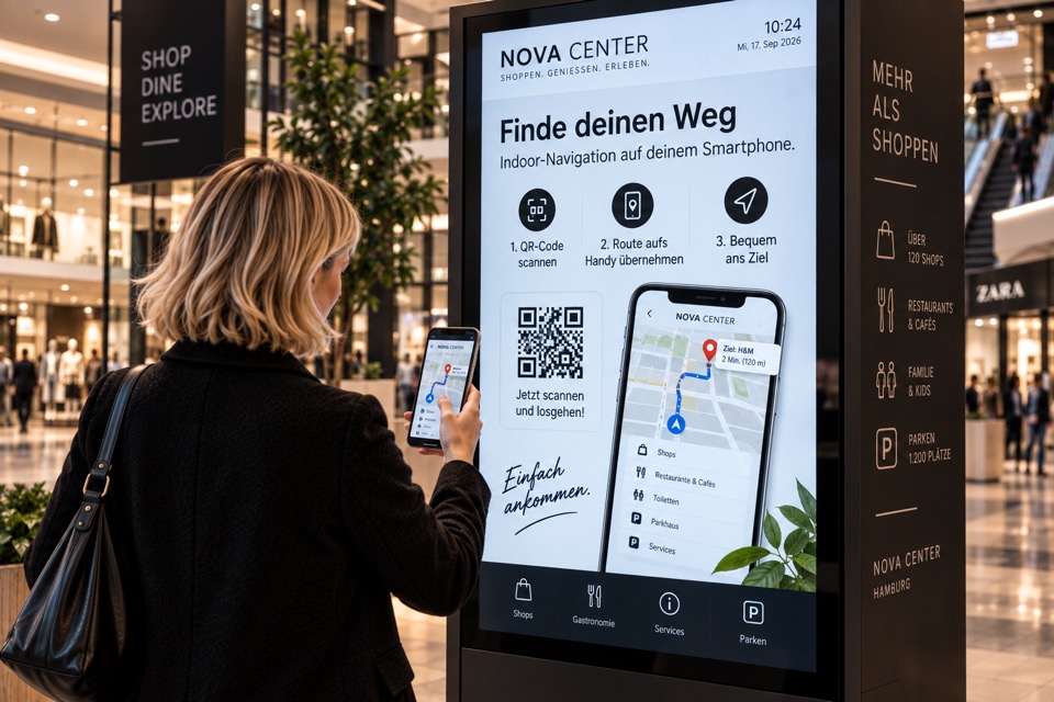 Indoor-Navigation per Smartphone