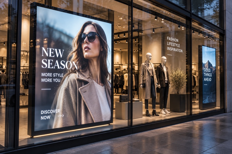 Schaufenster-Displays